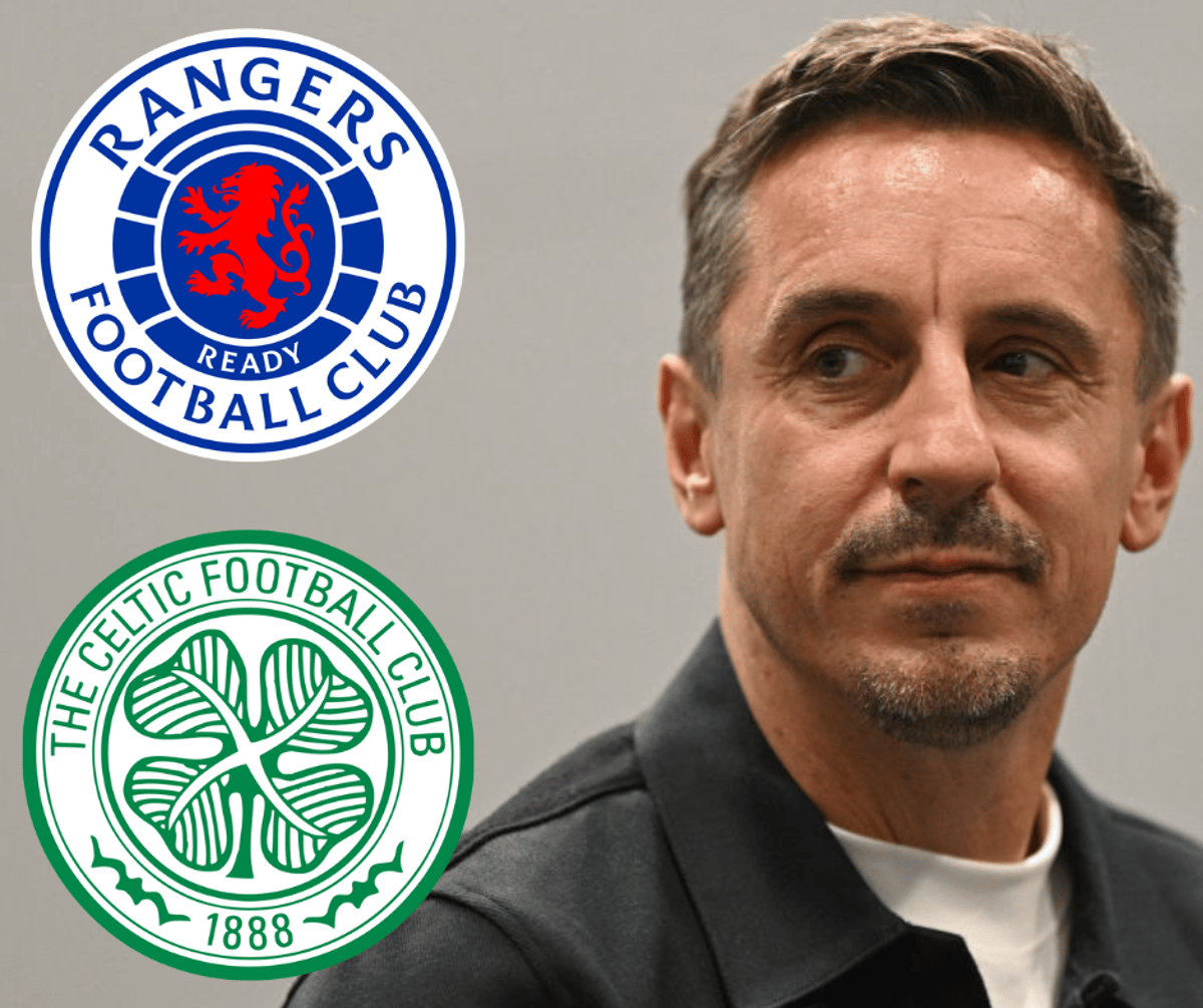 Gary Neville cites Rangers and Celtic factors that make him say ‘wow’ following Glasgow flashback in UCL final